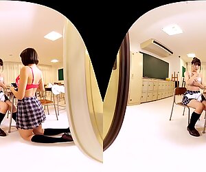 Stealing the Change of Clothes of a Busty Schoolgirl - Asian Teen Voyeur