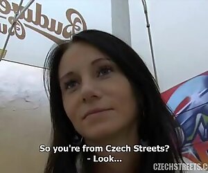 Czech Streets - Martina sucking cock