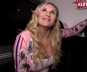 BUMS BUS Busty - Czech MILF Jarushka Ross Rides Cock On Van