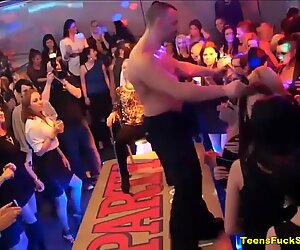 drunk Wives & teenagers Become Harlots During Stripper soiree