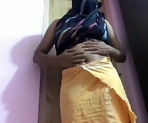 Tamilische Tante Strippen-Show