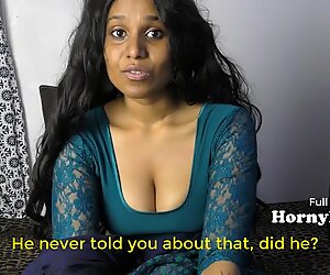Verveelde indische huisvrouw smeekt om drie som (engelse subs)