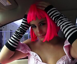 Dress up and dick fucking for Natalie Monroe